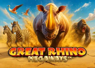 Pragmatic : Great Rhino Megaways - FOXYBET77