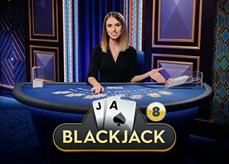 Blackjack 8 - Azure - FOXYBET77